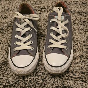 Converse Madison Ox Women's Size Floral Interior Thunder Grey